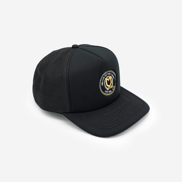 Black Crest Trucker Cap