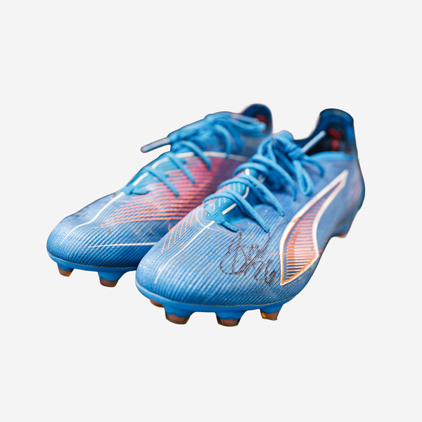 Ben Wiles Signed Match Worn Boots